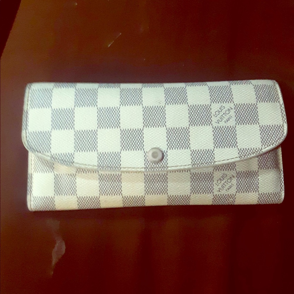 SOLD****Louis Vuitton Damier Azur wallet